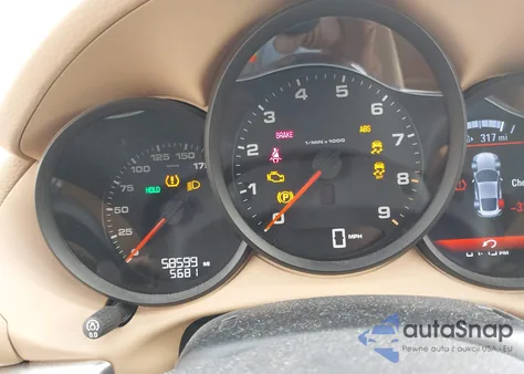 2016 Porsche Cayman из США, поврежденный, VIN WP0AA2A87GK170789